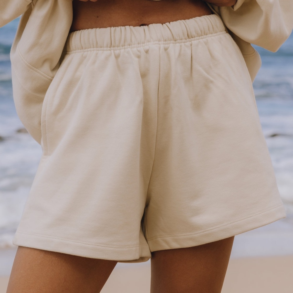 Daily drills sweat shorts- sand